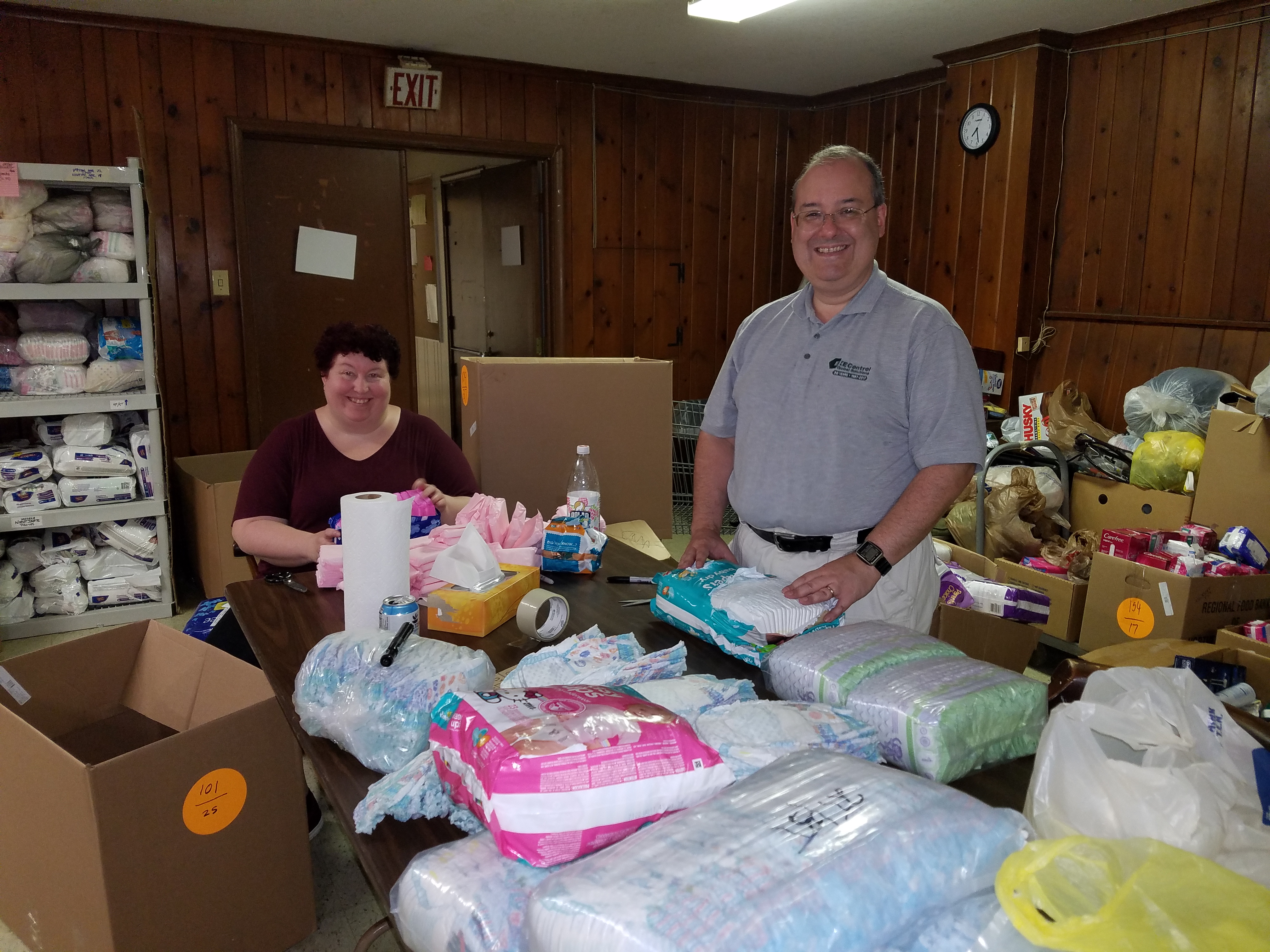 First United Methodist Church Schenectady counting diapers