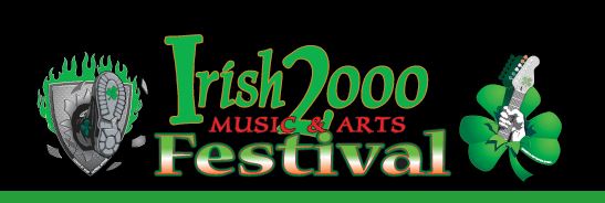 Irish 2000 Music & Arts Festival sign