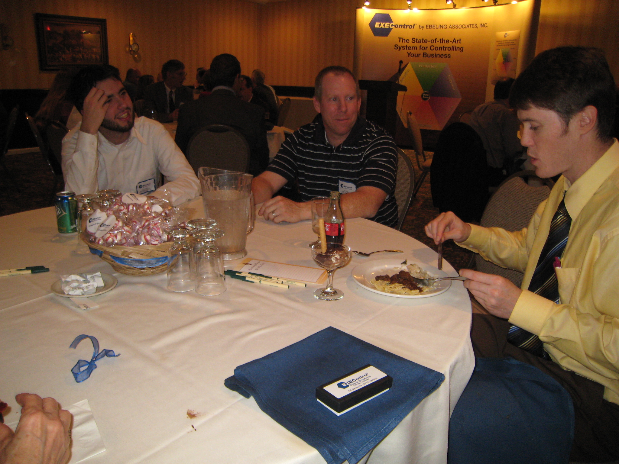 Table at the 2009 User Conference