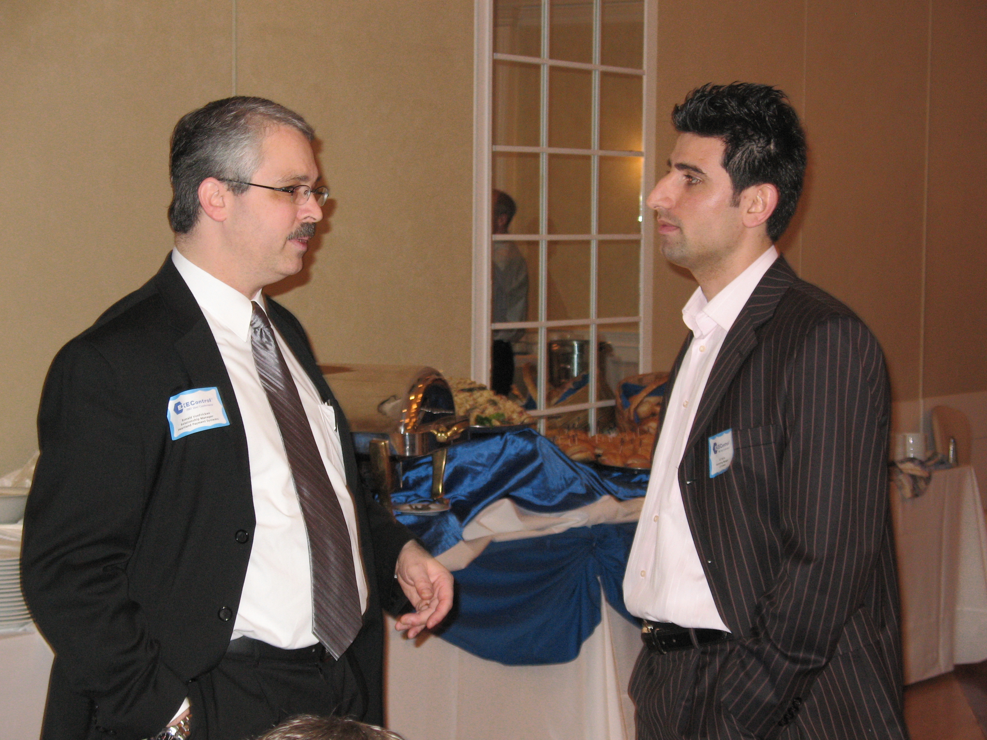 Mingling at the 2007 User Conference 